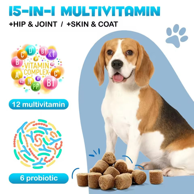 15 In 1 Dog Multivitamin Soft Chews