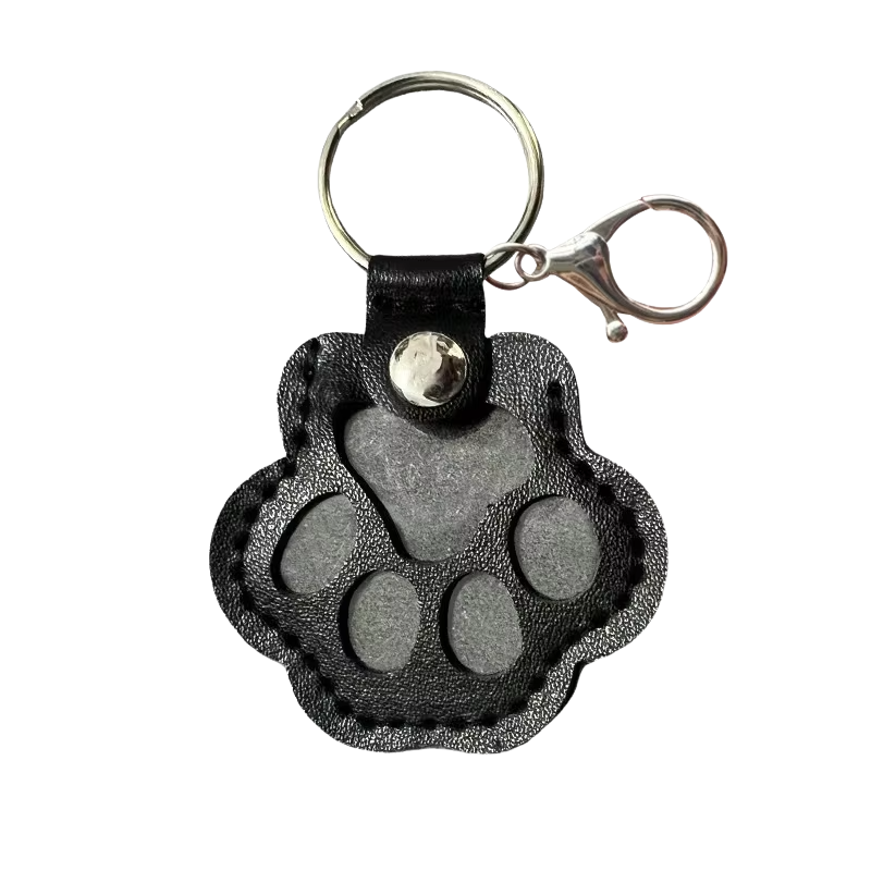 Custom Pet Hair Keepsake Keychain