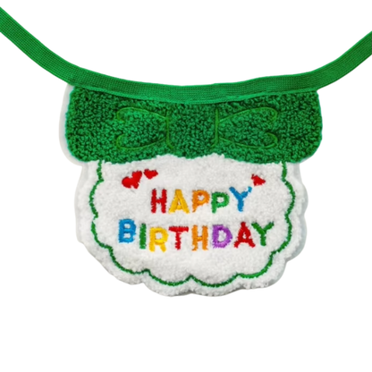 Pet Birthday Bandana Party Collar
