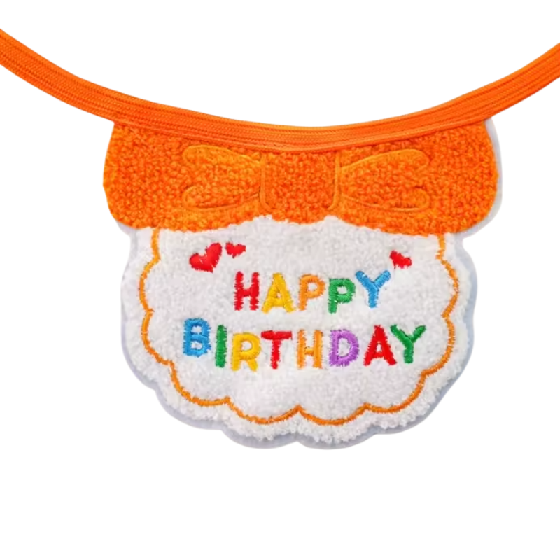 Pet Birthday Bandana Party Collar