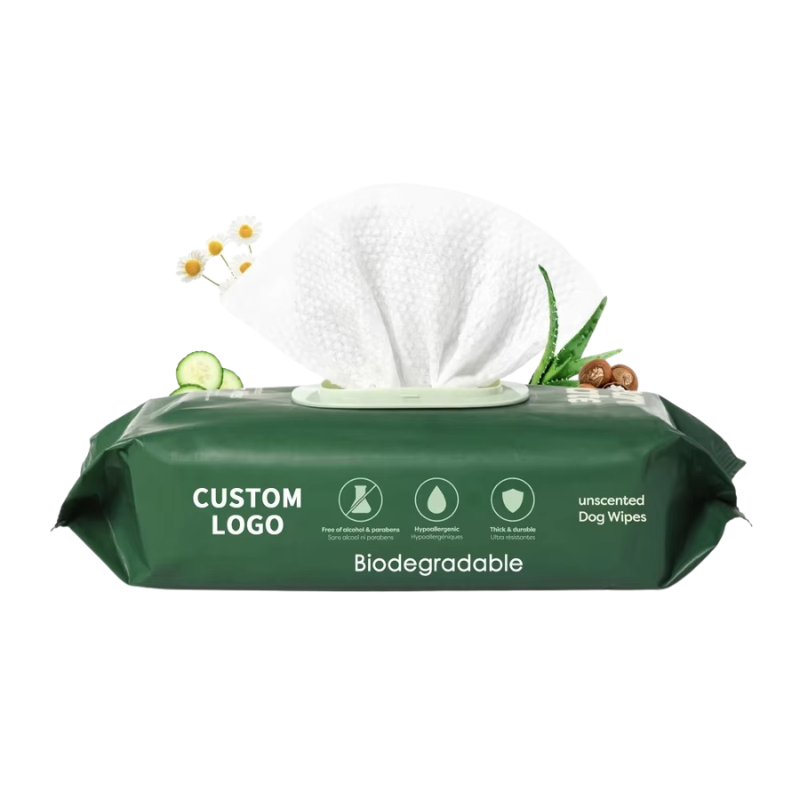 Bamboo Fiber Pet Wet Wipes