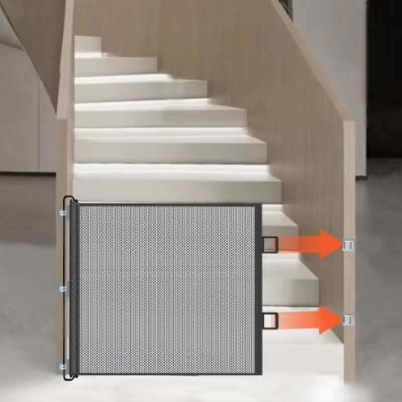 Retractable Mesh Pet Safety Gate