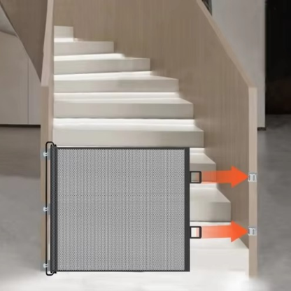 Retractable Mesh Pet Safety Gate