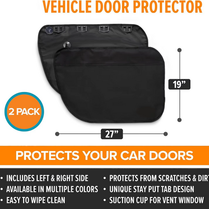 Waterproof Dog Car Door Protector Cover