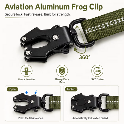 Tactical Bungee Dog Leash