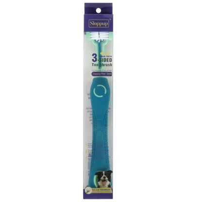 3-Sided Soft Bristles Pet Toothbrush