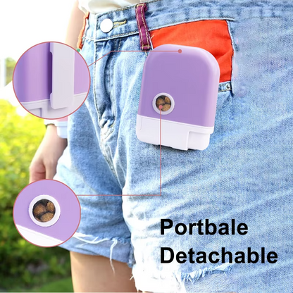 Portable Mini Pet Treat Dispenser