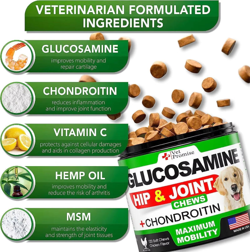 Dog Hip & Joint Support Soft Chews