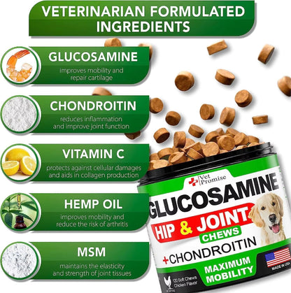 Dog Hip & Joint Support Soft Chews