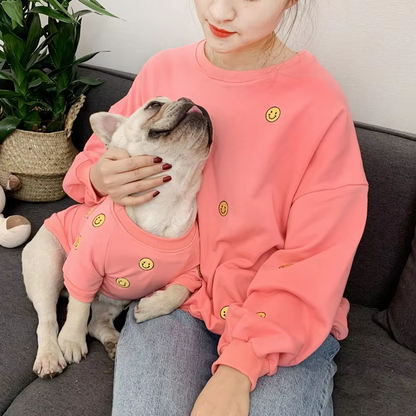 Matching Dog Owner Sweatshirt Set