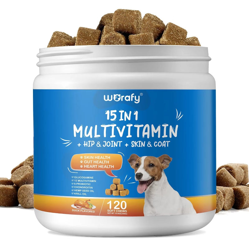 15 In 1 Dog Multivitamin Soft Chews