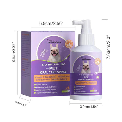 Natural Pet Oral Care Spray