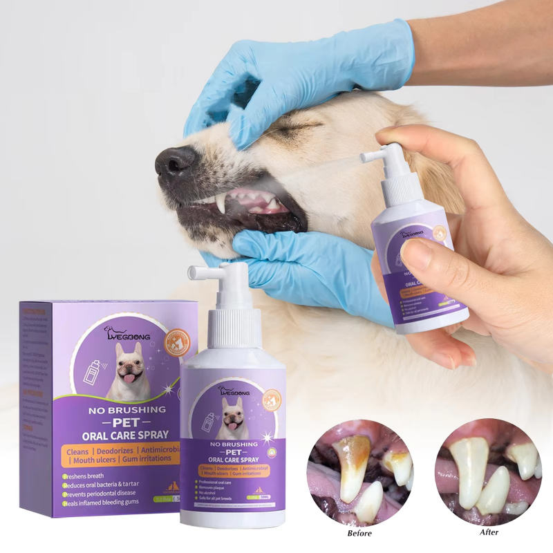 Natural Pet Oral Care Spray