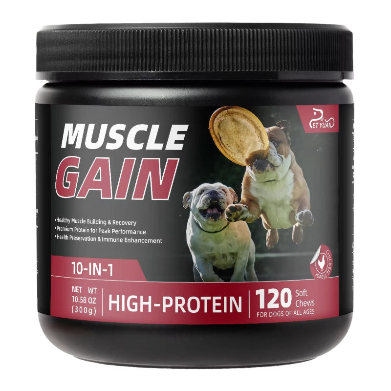 High Protein Dog Muscle Gain Soft Chews