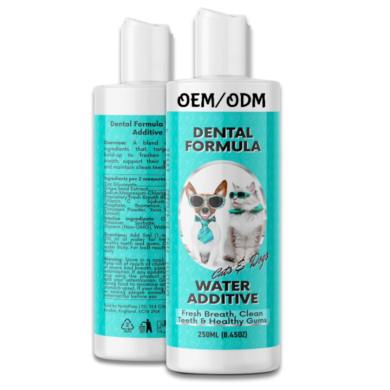 Natural Pet Dental Water Additive for Dogs & Cats