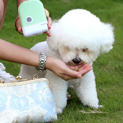 Portable Mini Pet Treat Dispenser