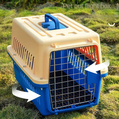 Portable Pet Travel Carrier for Cats & Small Dogs