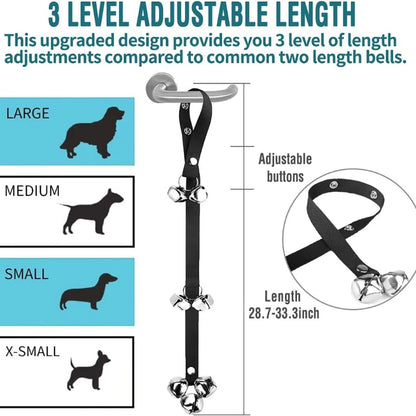 Adjustable Dog Doorbell Training Bell