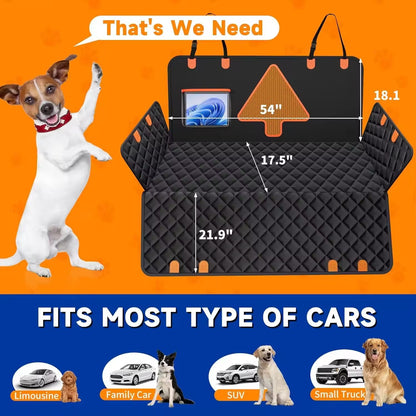 Premium Waterproof Dog Car Seat Cover