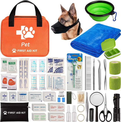 Portable Pet Emergency First Aid Kit