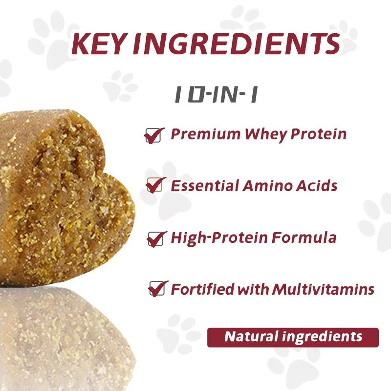High Protein Dog Muscle Gain Soft Chews