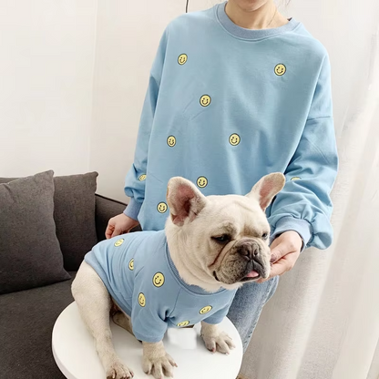 Matching Dog Owner Sweatshirt Set