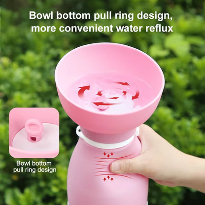 3-in-1 Pet Travel Water Bottle