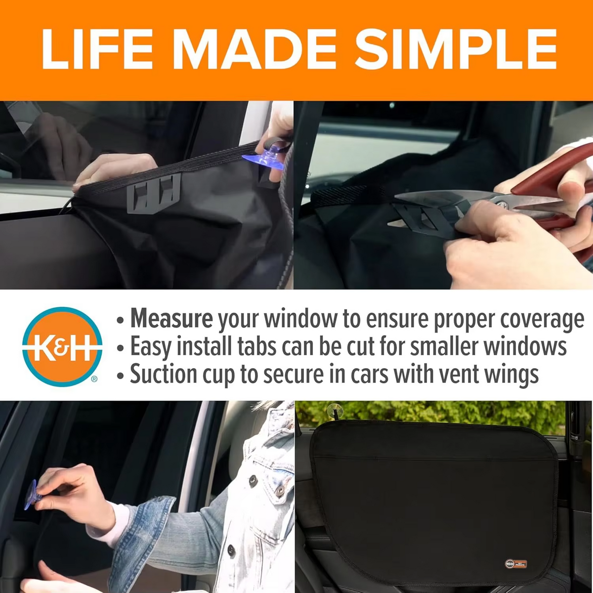 Waterproof Dog Car Door Protector Cover