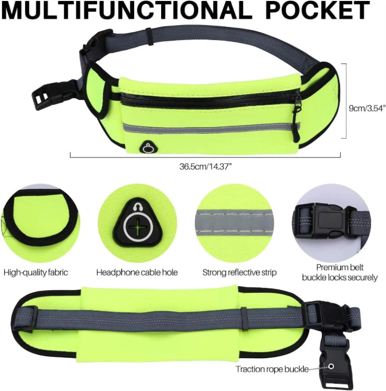 Reflective Hands-Free Dog Leash