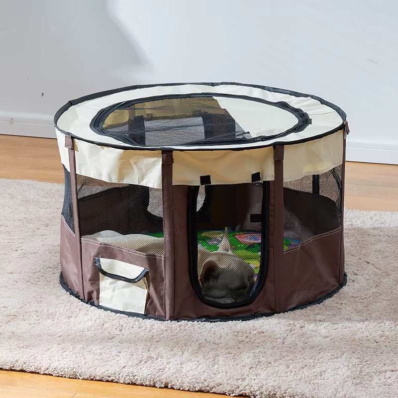 Portable Waterproof Pet Playpen Canopy