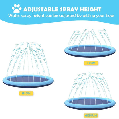 Portable Dog Splash Sprinkler Mat