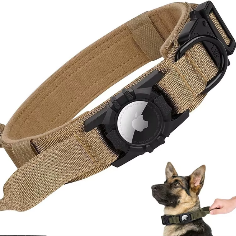 AirTag Nylon Dog Collar