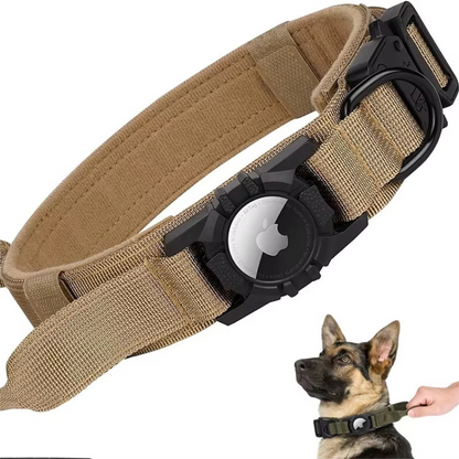 AirTag Nylon Dog Collar