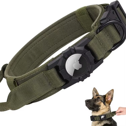 AirTag Nylon Dog Collar