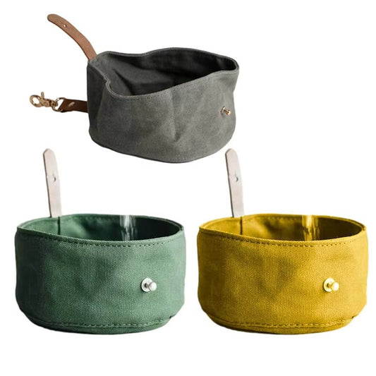 Collapsible Travel Dog Bowl