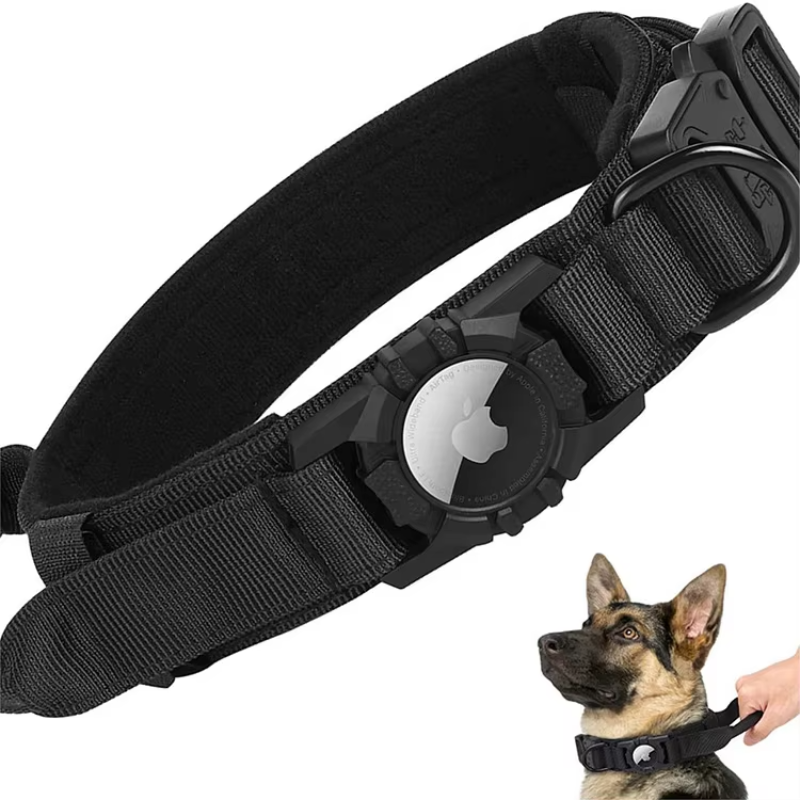 AirTag Nylon Dog Collar