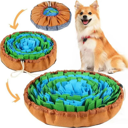 Interactive Dog Snuffle Puzzle Mat