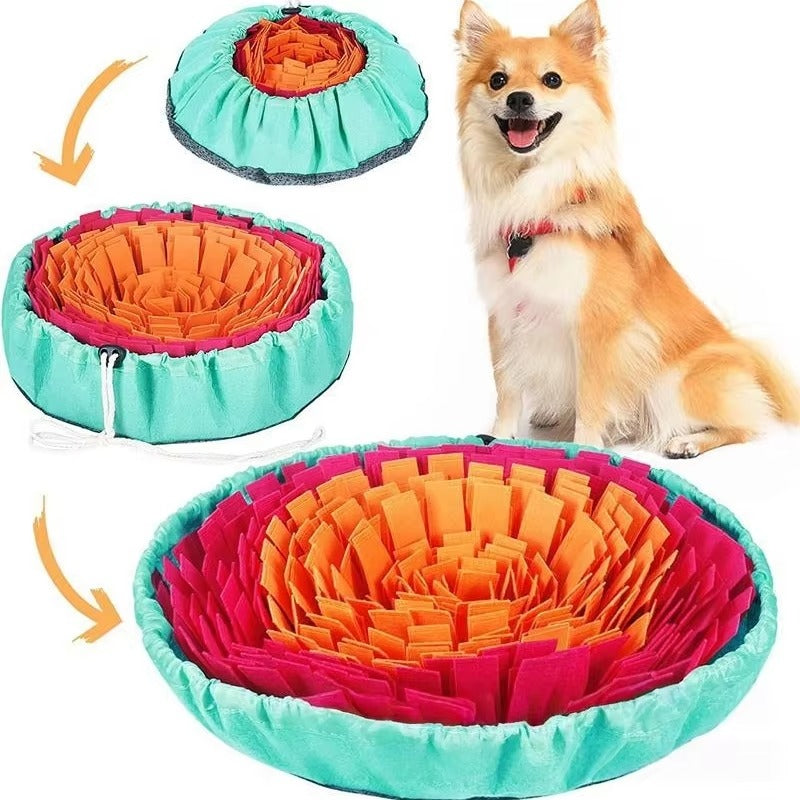 Interactive Dog Snuffle Puzzle Mat