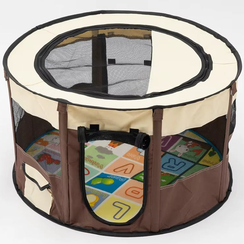 Portable Waterproof Pet Playpen Canopy