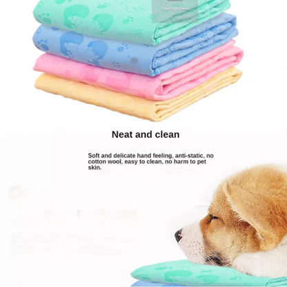 Quick Dry Pet Bath Towel