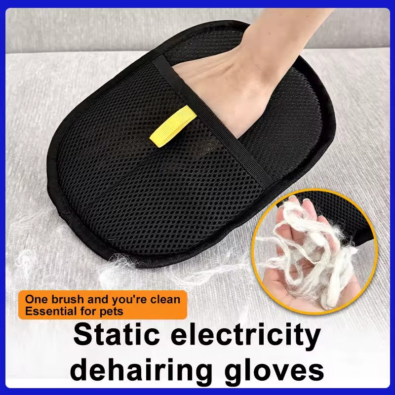 Reusable Pet Hair Remover Grooming Glove