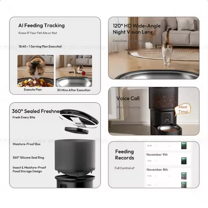 Smart WiFi Automatic Pet Feeder